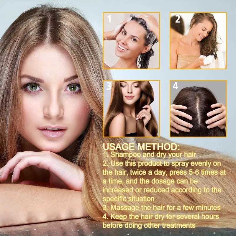 Hair Care Serum Repairing Damage Frizzy Hair Improving Dryness Moisturizing Root Shiny Hair Smoothing Care Growth Oil