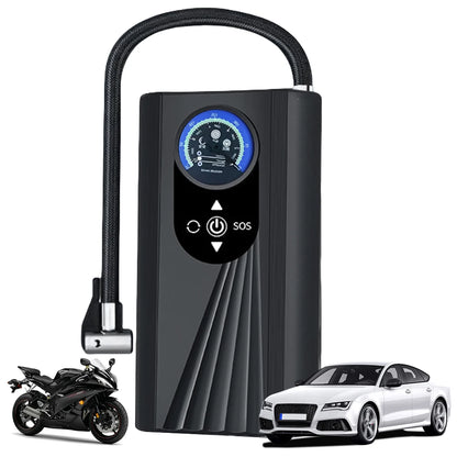 Portable Car Air Compressor High Precision Wireless Electric Tire Inflator Car Tire Inflatable Pump for Car Motorcycle Bike Ball