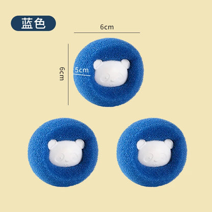 Magic Laundry Ball Kit Reusable Clothes Hair Cleaning Tool Pet Hair Remover Washing Machine Cat Dog Hair Catcher Laundry Ball