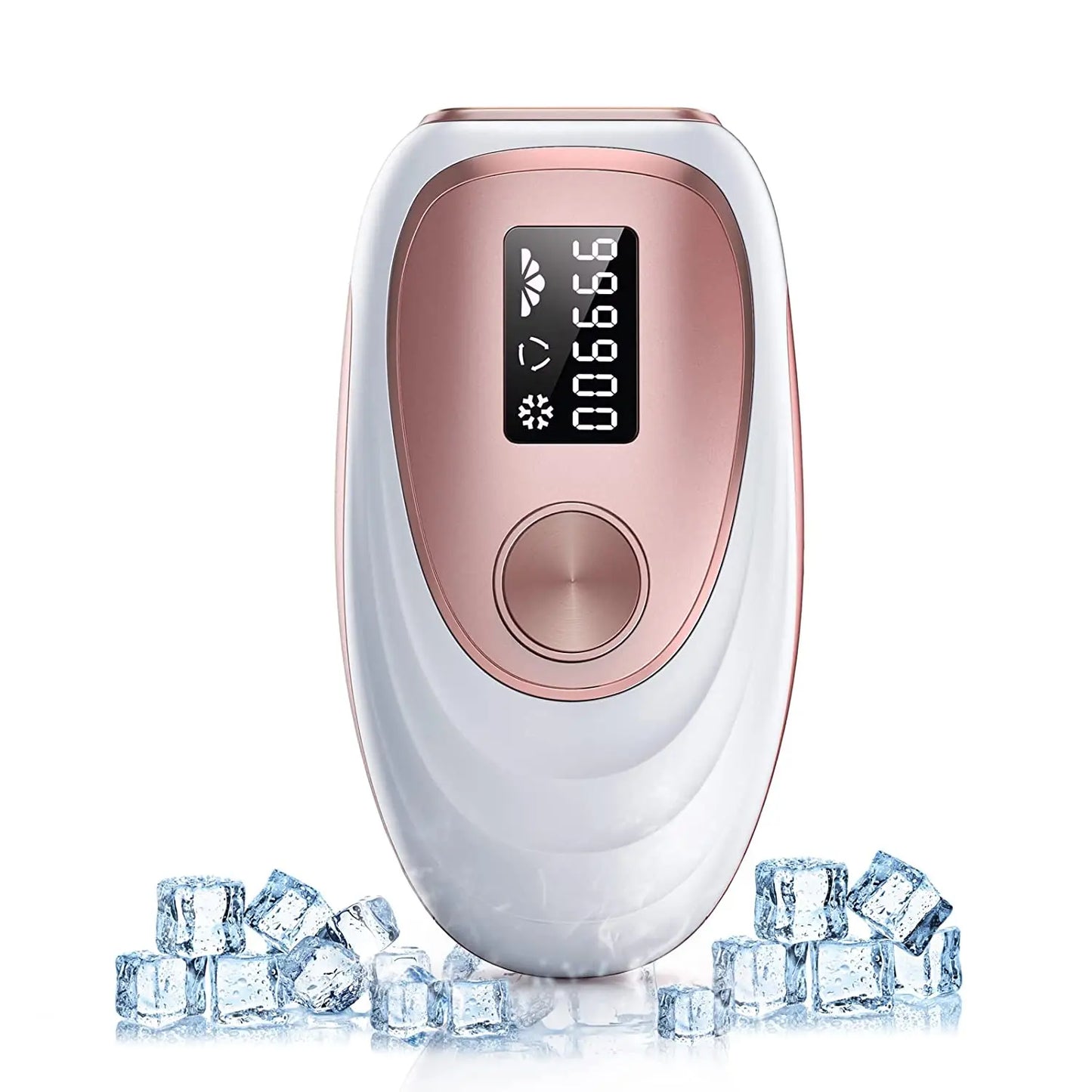 IPL Laser Hair Removal Epilator With Ice Colding 5 Levels 2 Modes 999900 Flashes Whole Body Treament at Home For Men Women